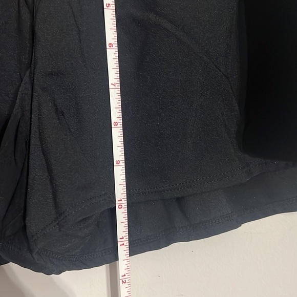 Women's Nike Dri-FIT Running‎ Black Lined Shorts  built in briefs Size Large 🟢 - Picture 7 of 7